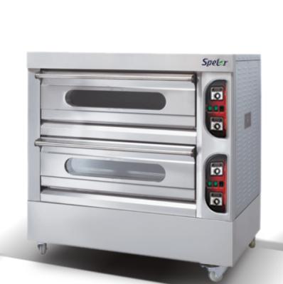 China ELECTRIC OVEN 4 Trays Luxurious Digital Control Used Electric Oven BreadFor Restaurant for sale