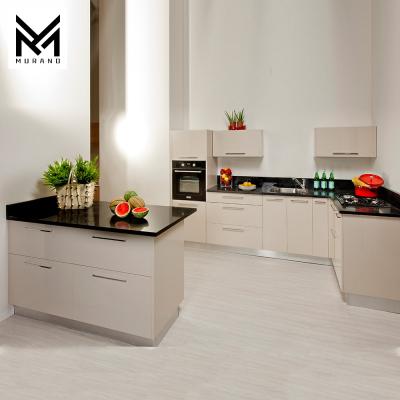 China Modern Custom Acrylic White Sideboard Cupboard Set Materials Ghana Sideboard Designs For Small Kitchens for sale