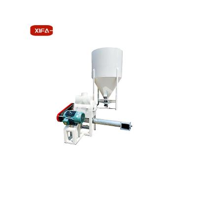 China Factory Household Vertical Feed Mixer 500kg 1000kg Poultry Mixer Machine Poultry Mixer Grinder Feed Machine For Farm Use for sale