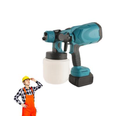 China Professional Cordless Portable Paint Spray Gun 21v Battery Spray Gun Support ODM OEM ODM for sale