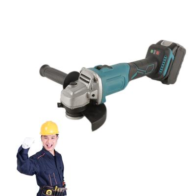 China Portable Brushless Cordless Electric Cut Off Machine Tools 21V Total Angle Grinder Angle Grinder Cut Off for sale