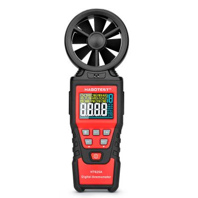 China HABOTEST HT625A Digital Anemometer 9999 Meters Handheld LCD Display With Min Max Hold HT625A for sale