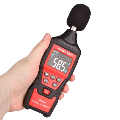 China FAST125ms Digital Sound Level Meter HABOTEST Noise Meter DB Meter Recorder HT622A Decibel Monitor Diagnostic Tool 30~130db for sale