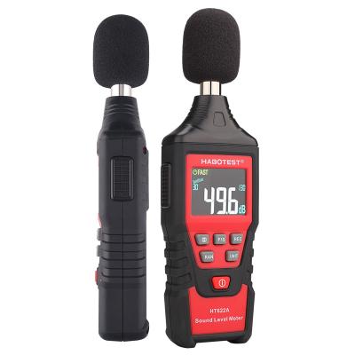 China HABOTEST HT622A Portable Sound Level Meter LCD Digital Display Microphone Factory High Quality Noise Checking HT622A for sale