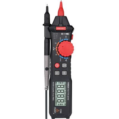 China Digital Multimeter Tester SMART Pen Type Meter 6000 Counts Multifunction Electrician Tools With Flashlight 600V 60mF 60Ohm 198 x 51 x 32 mm for sale