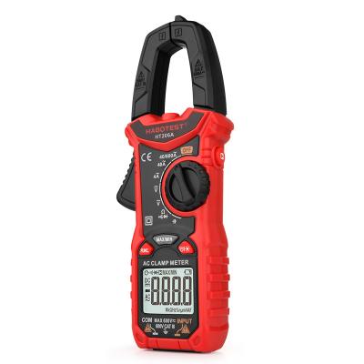 China HABOTEST HT206A Clamp Meter 4000 Counts AC Digital Clamp Multimeter Amp Meter True RMS Resistance Diode Test CE 26mm*44mm for sale