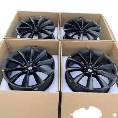 China Automotive wheel suitable for tesla model X aluminum alloy wheel hub 22 inch rims were car parts for sale