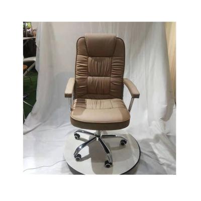 China Home Office Adjustable Leather Chair Hot Selling Ergonomic Office Chair (Height) for sale