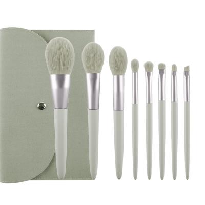 China 2021 Makeup Brush Set 8pcs Handle Foundation Glitter Makeup Brush Smudge Brush Maquillaje Logo Makeup Brush Custom Made for sale