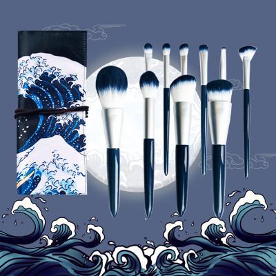 China 10 Pieces Professional Bionic Hair Makeup Set Brush Makeup Blending Brush High Quality Brush Supplier for sale