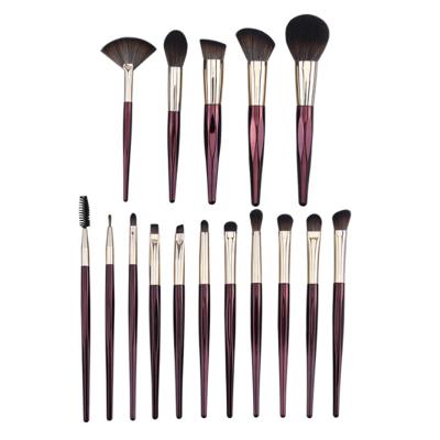 China Fashion girl 16 makeup brush spot brush set brush portable bag thickened mouth tube makeup brush for sale