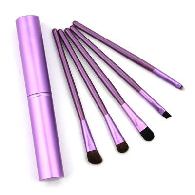 China Angular Blush Professional Eye Makeup Tools 5 Pieces Makeup Brush Concealer Brush Eyeshadow Brush for sale