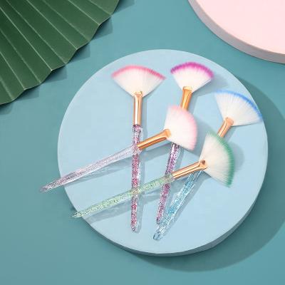 China Angular Blush 10 Shine Than Crystal Mermaid Makeup Foundation Eyeshadow Makeup Brush Set Makeup Tools Smudge Brush for sale