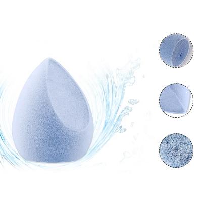 China Washable Customize High Quality Organic Vegan Led Best Fluff Microfiber Velvet Makeup Sponge for sale