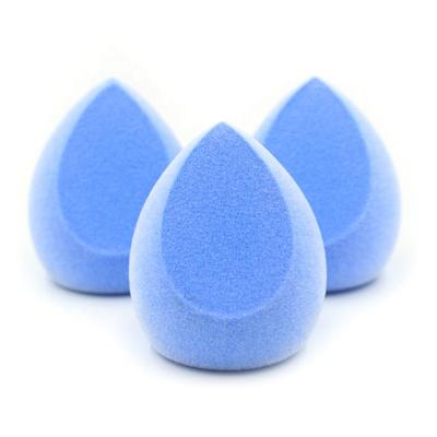 China Microfiber Flocking Beauty Egg Velvet Water Drop Blast Makeup Sponge Xh078 for sale