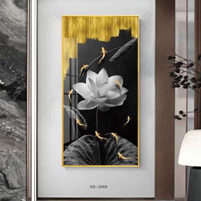 China High Quality Decorative Artwork Canvas Flower Modern Design Abstract Wall Painting for sale