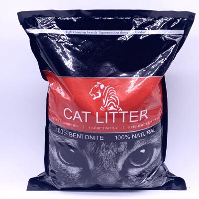 China Stored Cat Litter Cat Sand With Activated Carbonate Easily Clumps Hard Blocks Dust Free for sale