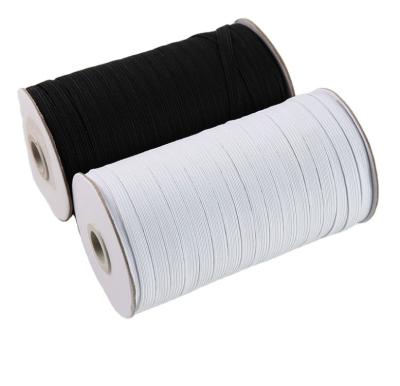 China 2021 Guangdong Elastic Rubber Bands Wholesale High Quality Stock Knitted Elastic Band Woven Elastic Band Large For Clothes for sale