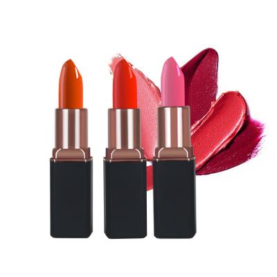 China New Fashion Sunscreen Best Seller Private Label Vegan Cosmetics Luxury Durable Waterproof Satin Velvet Matte Lipstick OEM for sale