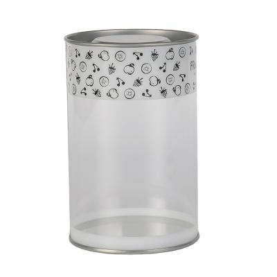 China Popular Recyclable Transparent PVC Jar Customized Clear PVC Tube Clear PVC Plastic Jars for sale