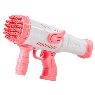 China Outdoor Toys Bubble Blowe Set Summer Outdoor Kids 39 Holes automatic Electric Bubble Gun With Light  Bubble Bazooka Bubble Bazooka Makers Outdoor Toys for sale