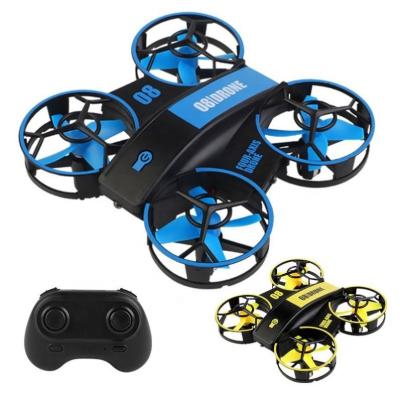 China Altitude Hold Mode AZ hot Interesting outdoor small quadcopter rotating flying beginner drones toy for kids for sale