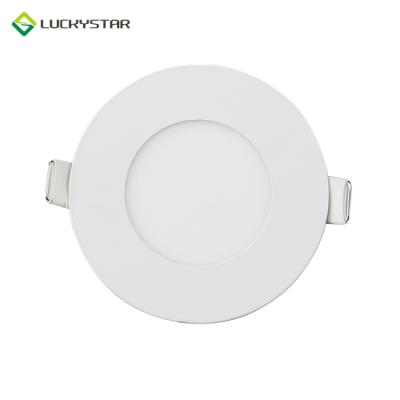 China Surface Mounted Surface Led Panel Light Round 6W Commercial Panel Light for sale