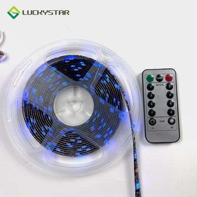 China Garden Factory Price High Lumens Solar Powered 3M IP67 3V 33lm 3528 Led Strip Lights for sale