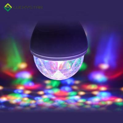 China Hotel Decoration 3W Lamp Full Color Rotating Bulb Lights Perfect For Parties Led Disco Light for sale