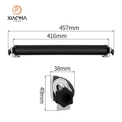 China PMMA+PC+Aluminum Light Bar 18 Inch IP68 Single Row Offroad Led Driving Light Light Bar for sale