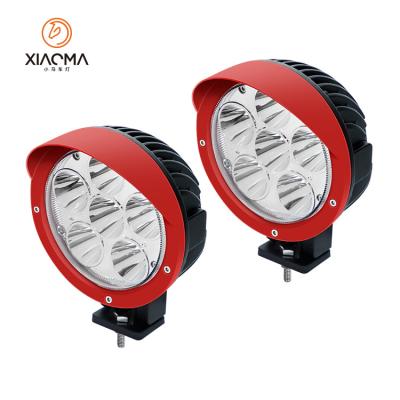 China 5 Inch 37W Aluminum Spot Led 2Pcs 4Pcs Super Bright Driving Light For Truck UTV ATV SUV Boat for sale