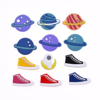 China Clog Charm Planet Hole Shoes Decorations Accessories Wholesale Designer Charms For Decorations for sale