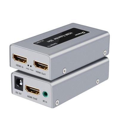 China Portable 1080P HDMI Extender Over Ethernet Network Sender Receiver HDMI Extender 50m With IR for sale