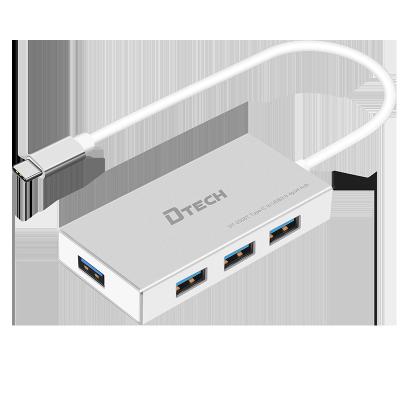 China Computer DTECH usb3.0 4 to rj45 ports 1gigabit 1000Mb/s ethernet lan network adapter for sale