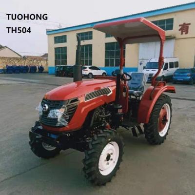 China TH504 Farms Agriculture Traktor Farm Tractor Mini Electric Farm 4*4 Wheel Drive Tractor for sale