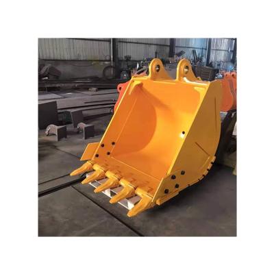 China Building Material Shops Mini Excavator Bucket Digging Bucket With Trencher Teeth Holder for sale