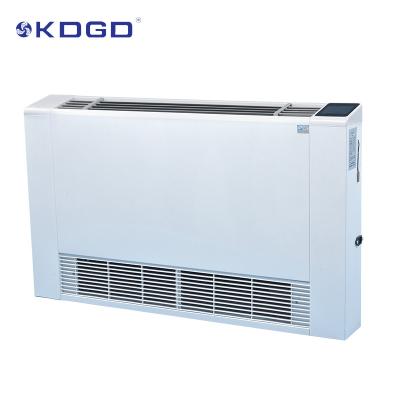 China Indoor Central Air Conditioning Vertical Exposed Type Floor Standing Fan Hot Ultra Thin Coil Unit for sale