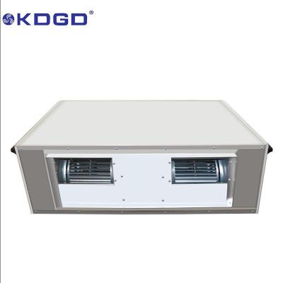 China Large Water Air Volume Indoor Chilling Low Noise Ceiling Ducted Concealed High Static Pressure Indoor Unit for sale