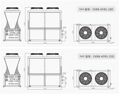 China Contemporary Manufacturer High Efficiency Air Source Water Plus Heat Pump for sale