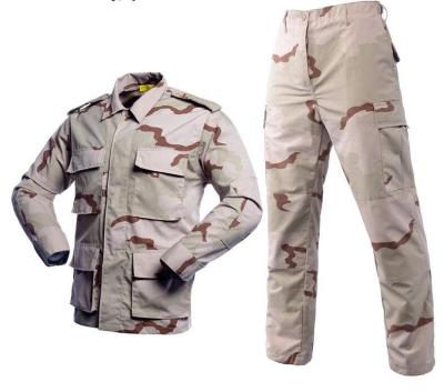 China 2021 store explosion models new breathable three-color camouflage bdu army tactical uniform for sale