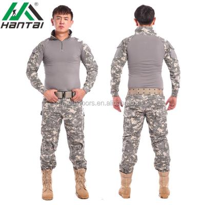 China Blue and Gray Tactical Anti-Static Frog Digital Color ACU Suit for sale