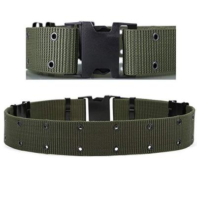 China Have The Army Stock Wholesale Green Polymer Tactical Belt for sale