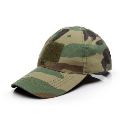 China breathable & Woodland Camouflage Combat Baseball Cap Waterproof Promotional Military for sale