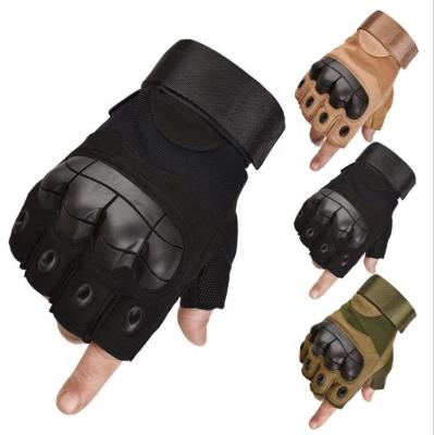 China Men's Summer Fingerless Promotion Breathable And Comfortable Half Finger / Half Finger Tactical Gloves for sale