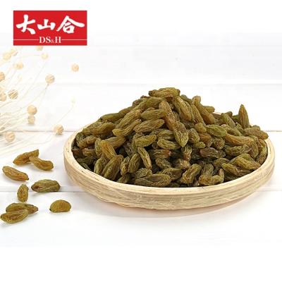 China High quality Chinese Xinjiang dried green fragrant raisins Non-supplemented for sale