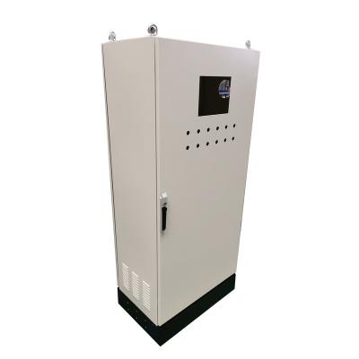 China Custom IP 54 Din Rail IP 54 Floor Mount Waterproof Carbon Steel PLC LCD Metal Breaker Modular Fence Box for sale