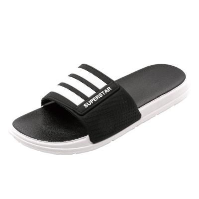 China CUSHIONING 2021 Latest Slipper Man Designer Slides Sandals Summer Slippers For Men And Women Beach Flip Flops With Thick Soles for sale