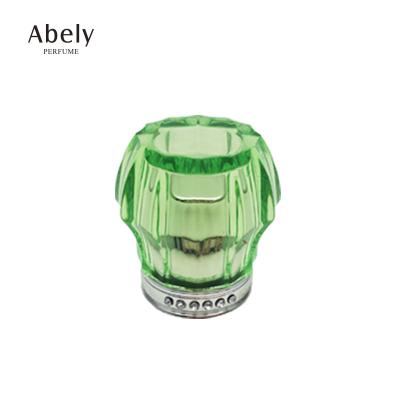 China Non-refillable professional custom wholesales fancy square acrylic perfume cap perfume cap perfume cap for sale