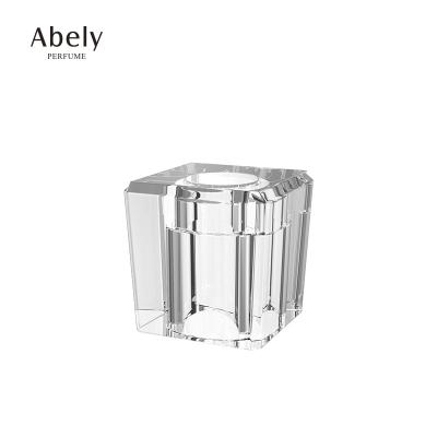 China Non-Refillable Abely Wholesales Surlyn Perfume Custom Hat Square Perfume Luxury Lid for sale