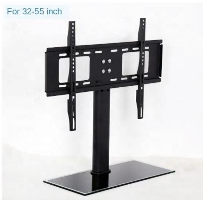 China LCD Plasma TV Mount LED Plasma Glass Tabletop Led TV Desktop Stand For 32